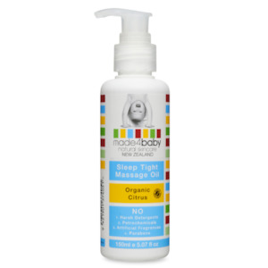 Products: Massage Oil (Organic Citrus) 150ml