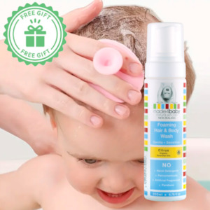 Wash: Wash - Foaming Hair & Body Wash (Organic Citrus) 200ml