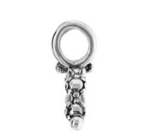 Products: Sterling Silver Small Daisy Prong Bail