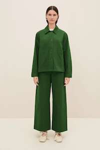 Coats & Jackets: Felix Jacket – Green Denim