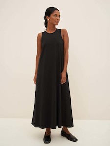Dress: Cross Back Dress – Black