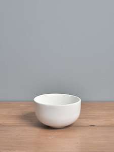 Gidon Bing: Olive Bowl – Satin White