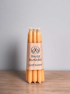 Birthday Candles Set – Natural