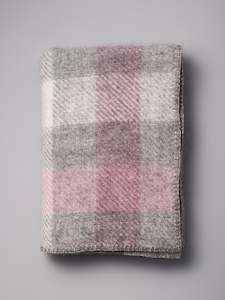 Klippan: Gotland Wool Baby Throw – Multi Pink