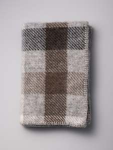 Klippan: Gotland Wool Baby Throw – Multi Grey