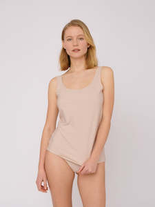 Organic Basics: Invisible Tank Top – Rose Nude