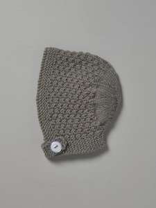 Weebits: Hand Knitted Baby Bonnet - Mushroom