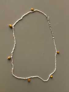 Avara Studio: Kōwhai Seed Pearl Necklace