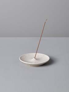 Incense Holder – Speckled White