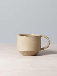 Richard Beauchamp: C-handled Stacking Mug – Sand