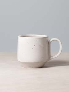 Richard Beauchamp: Large Stacking Mug – White