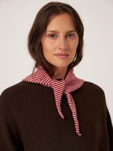 Gifts: Daisy Scarf – Cherry Stripe