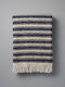 Oscar Wool Blanket – Blue Sand