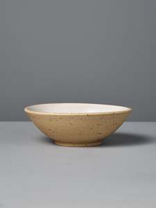 Speckled Toast Serving Bowl – Medium