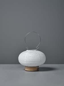 Workspace: Washi Paper LED Lantern – Maru