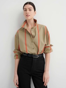 Kowtow: Maker Shirt – Nasturtium Stripe