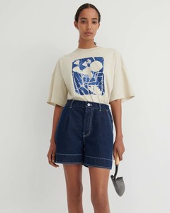 Outline Shorts – Indigo Denim