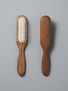 Bathroom: Oak Hairbrush