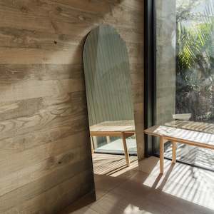 Blob Mirrors: Frameless Arch Full Length Mirror