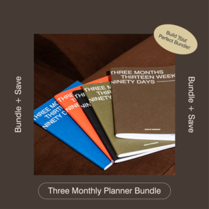 All: Three Monthly Planner Bundle