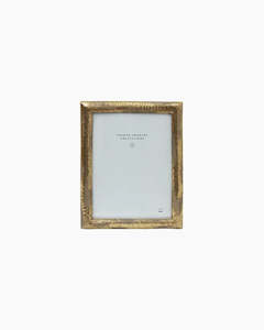 French Country Collections: French Country Collections Hammered Gold Photo Frame 5x7