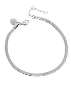 A C Oslo: A&C Oslo Bracelet, unisex, Steel snake chain - steel
