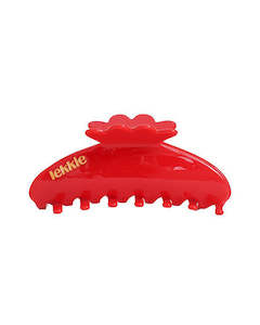 Accessories: Lekkie Elodie Scallop Claw- red