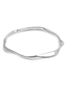 A&C Oslo Sculptured Bracelet- silver