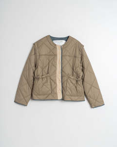 Indi&Cold Quilted Short Coat/Vest