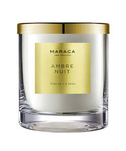 Maraca Luxury Scented Candle 500g - Ambre Nuit