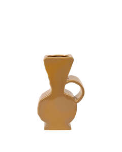 BROSTE Vase Etta Single-Handled - Cinnamon Sand