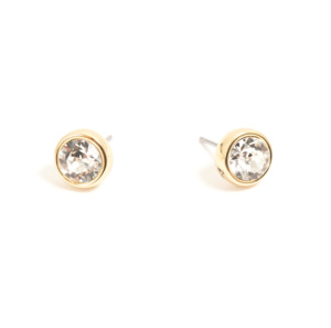 Jewellery: A&C Oslo Earrings Crystal Clear