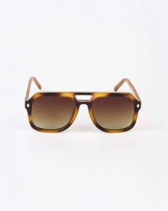 Stella Gemma: Stella + Gemma Rita Sunglasses - Tort