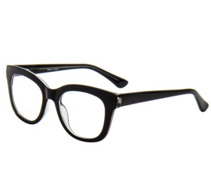 Queen Of The Foxes: Queen of the Foxes Glasses - Black