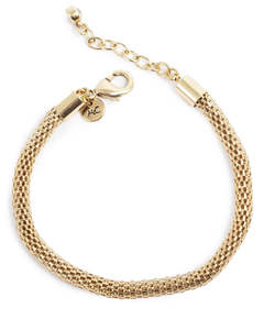 Accessories: A&C Oslo Bracelet Woven - gold