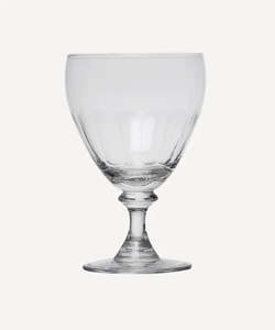 Kitchen Table: French Country Collections Melon Cut - Brandy Glass Set of 4