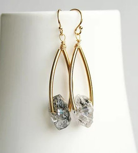 Products: Earrings Hold the Herkimer My Site