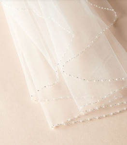 Products: Simple Pearl Chapel Veil My Site