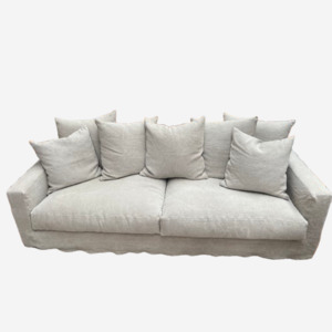 Furniture: Sketch Sloopy Sofa Stonewash Flax