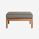 Cayman Teak Ottoman
