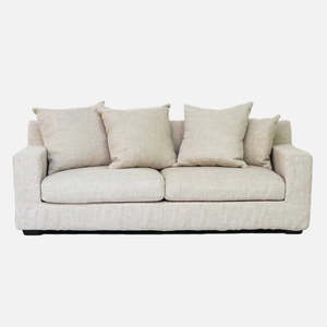 Furniture: Yorke Sofa - Salt & Pepper