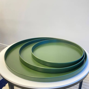 Gift Guide: Bianca Metal Green Tray