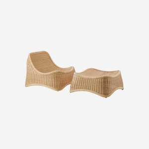 Sofas Armchairs: Rattan Chair & Stool