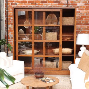 Cabinets Sideboards Bedsides Shelving: Display Cabinet 200x60x216