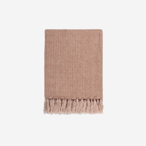 Blankets Throws 1: Millhouse Throw -Clay