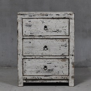 One Off Antique Pieces: Shanxi Three Draw Bedside