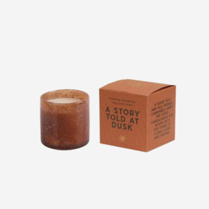 Gift Guide: A Story Told at Dusk Glass Candle