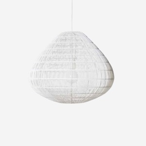Lamps Lighting: Aisha Pendant Shade White SM