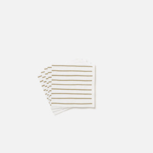 Stripe Cocktail Napkin