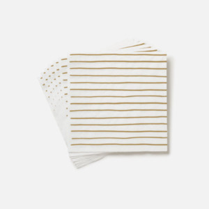 New Arrivals Home: Stripe Dinner Napkin